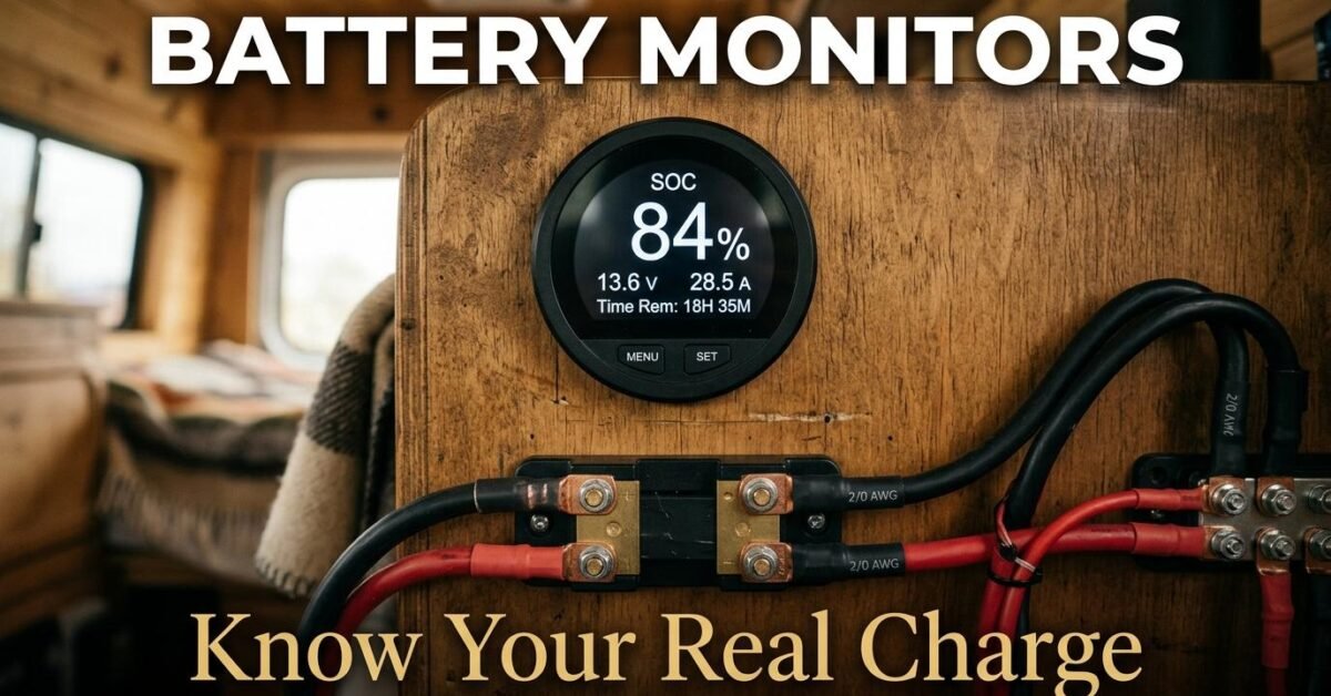 Best Battery Monitors for Solar in 2026 (Stop Guessing from Voltage)