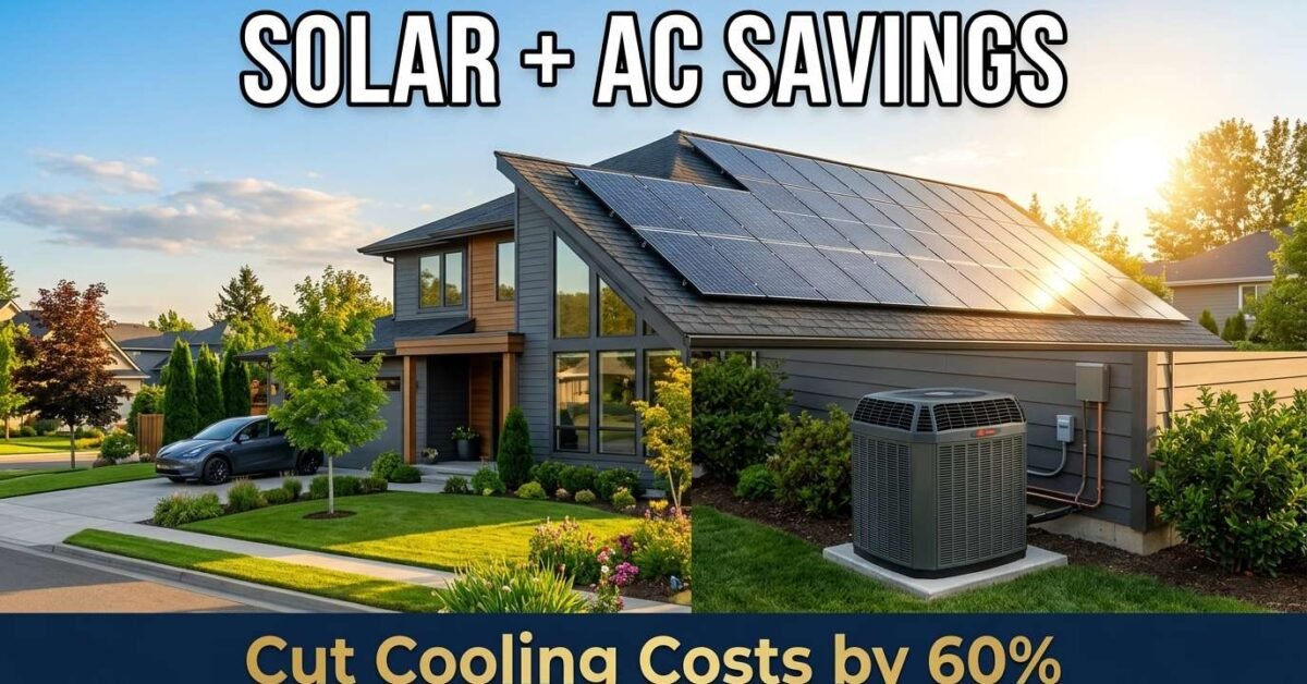 How Solar Panels Reduce Your AC Cooling Costs