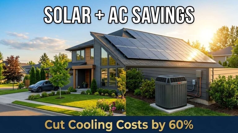 How Solar Panels Reduce Your AC Cooling Costs