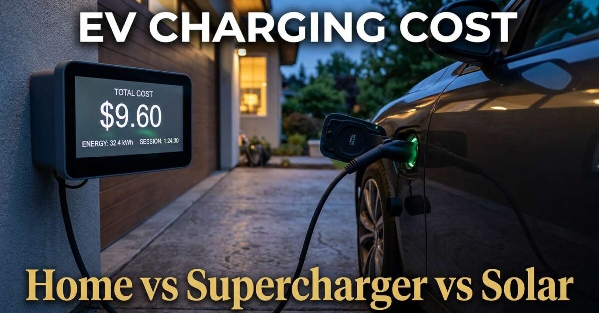 Cost to Charge a Tesla at Home vs Supercharger (2026)